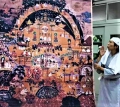 高校文化祭で『熊野参詣曼荼羅絵解き』
