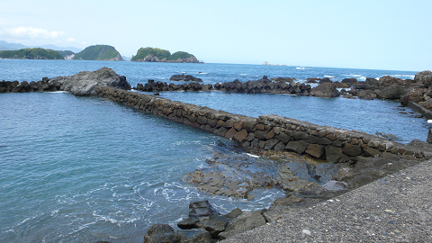 沖への道